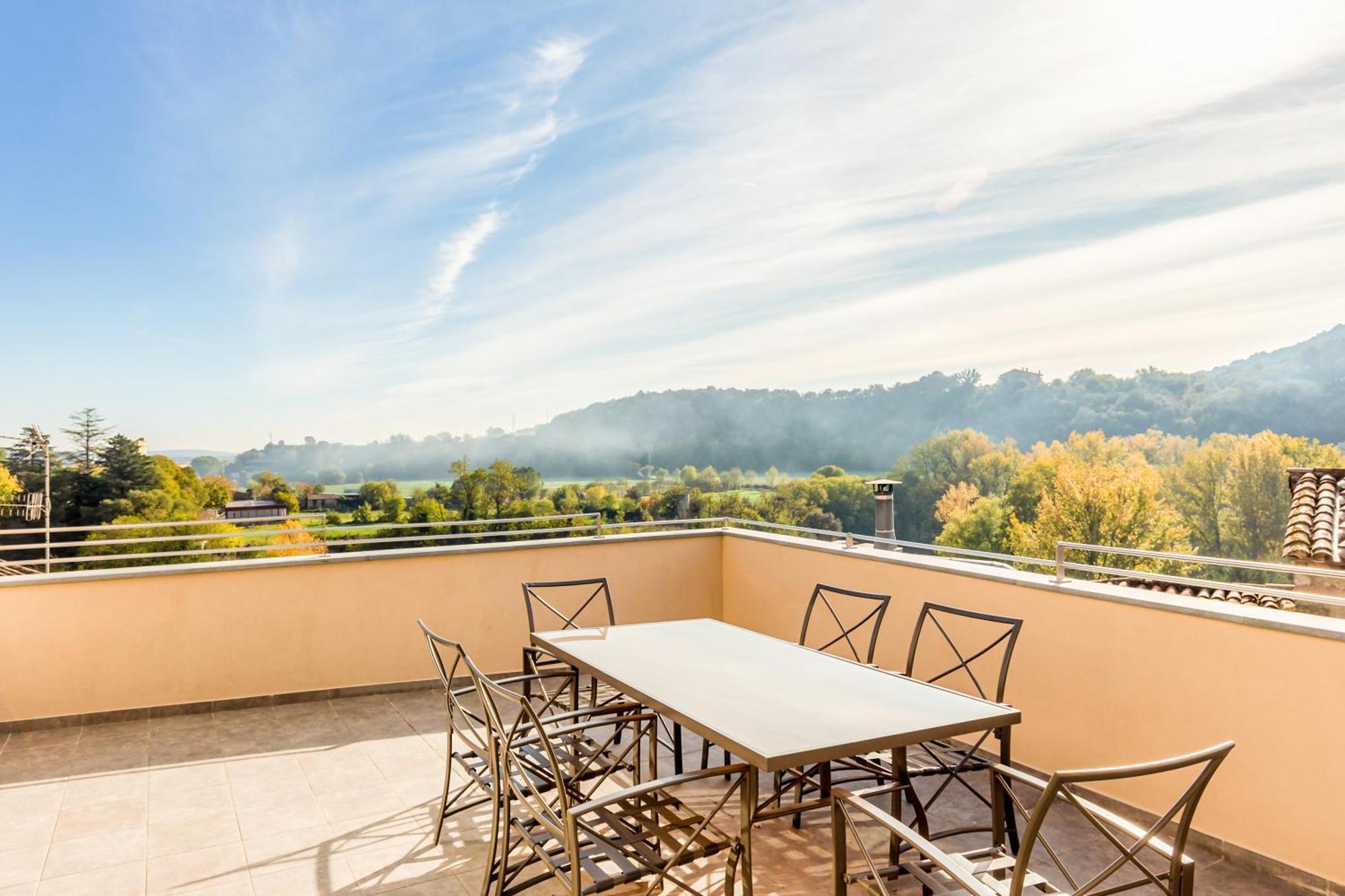 Can Cintet 3 Apartamento Con Terraza En Besalú Exterior foto