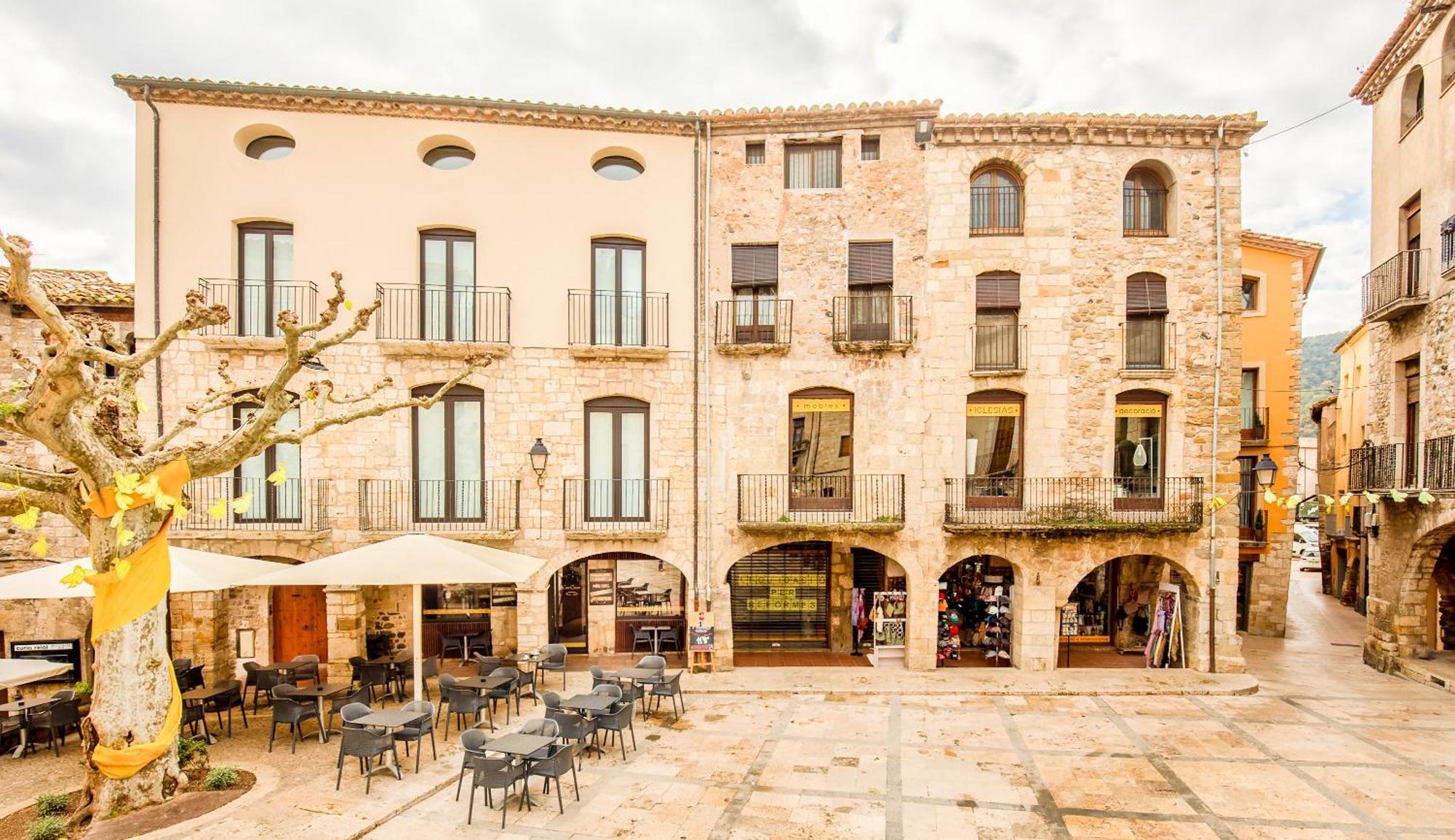 Can Cintet 3 Apartamento Con Terraza En Besalú Exterior foto